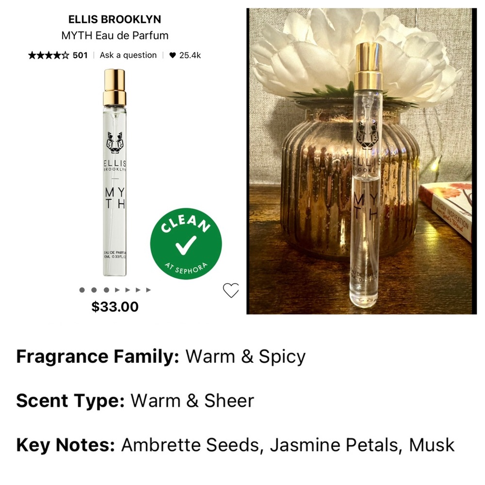 ELLIS BROOKLYN MYTH Eau de Parfum (travel spray)